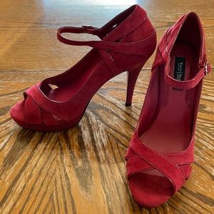 WHITE HOUSE BLACK MARKET Red heels